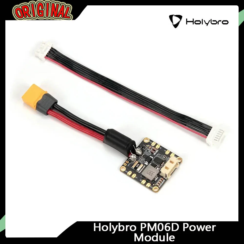 

HolyBro PM06D Power Module 2-14S Compatible with Pixhawk 5X/6X FC HOT SALE 2025 for RC Pro DIY Drone Parts Multicopter