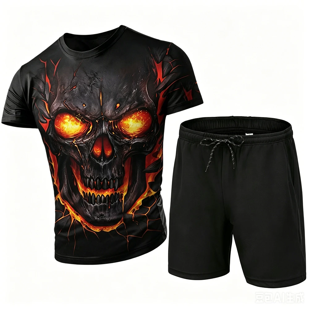 Fashion Summer Men's Sets Funn - огляд і ціна Street Fashion Outfit