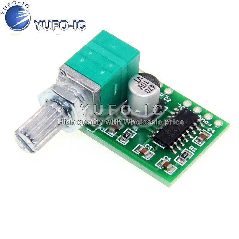 Small PAM8403 Mini 5v Digital Power Amplifier Board With Switch Potentiometer Can Be USB Powered Sound Good