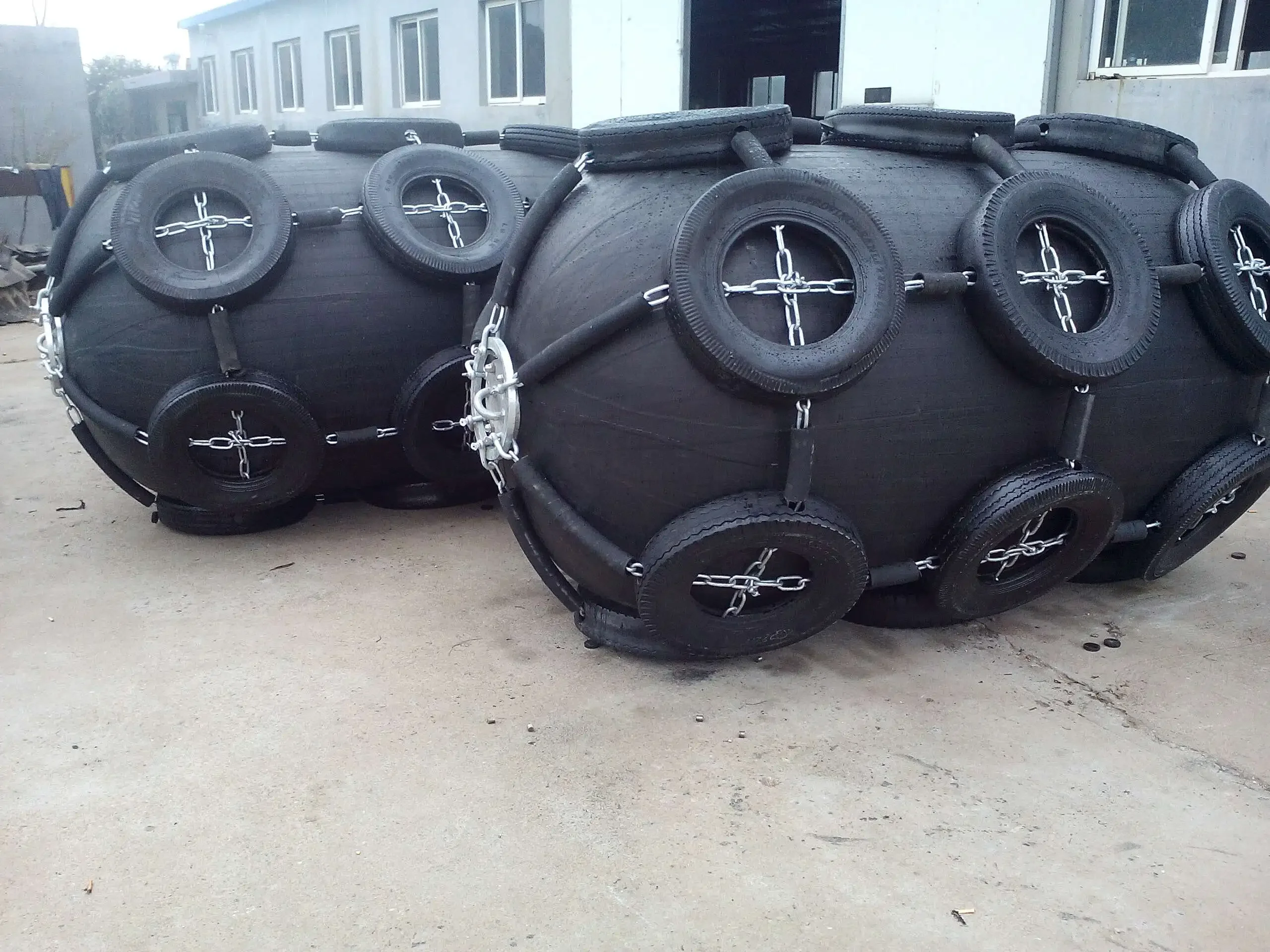 Pneumatic Rubber Fender with Ship Parts for Vessel Ship