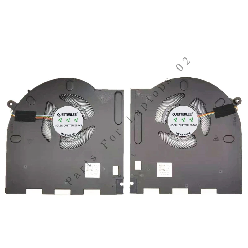 PP 0H5TYJ 0CNV63 New CPU GPU Cooling Fan For DELL Alienware M17 R3 / M17 R4 / P45E Laptop Cooler DC12V 1A 4-Line