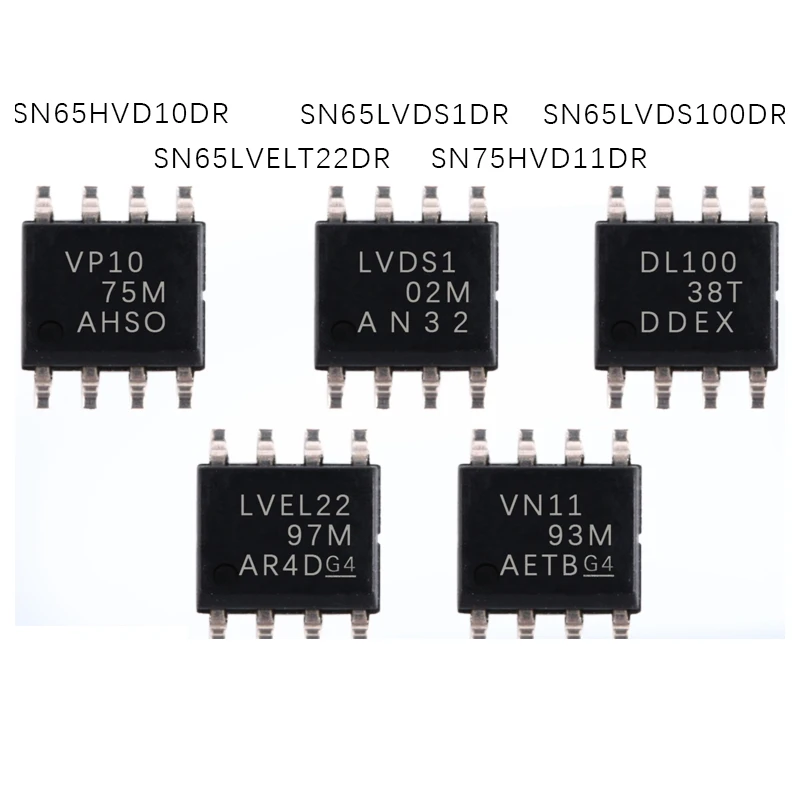 1PCS SN65LVELT22/SN65HVD10/SN65LVDS1/SN65LVDS100/SN75HVD11DR