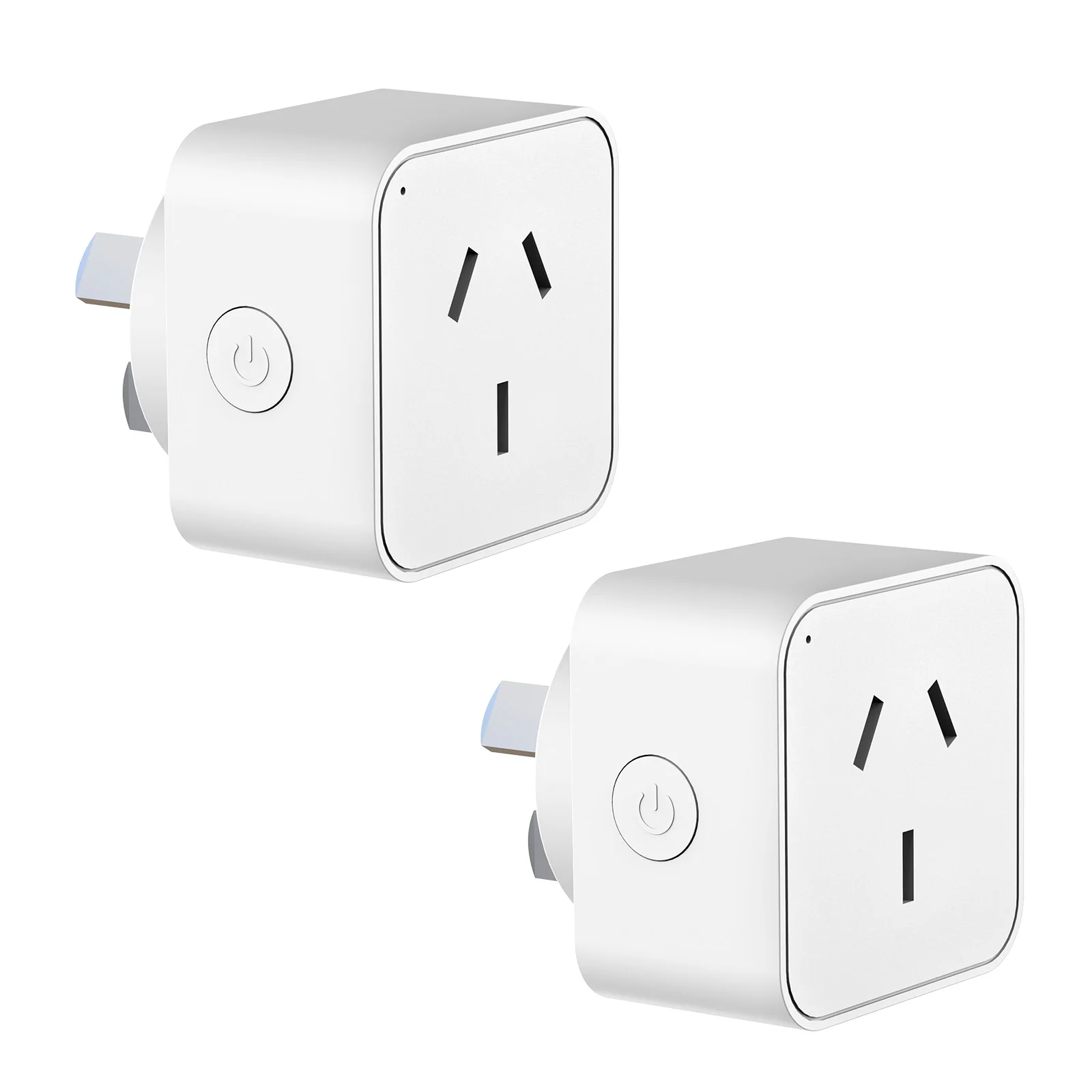 AU Smart WiFi Plug and Socket, with Energy Monitor, Voice Control Alexa/Google, Remote Control and Timer 2.4GHz 16A