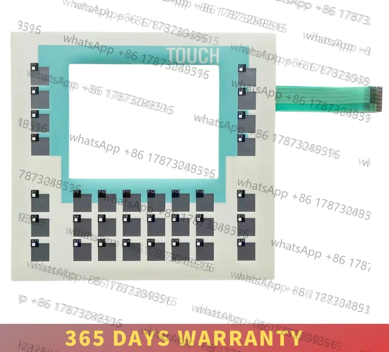 Membrane Keypad Switch OP177B  6AV6642-0DC01-1AX0 6AV6642-0DC01-1AX1 Touch Sceen with Keyboard Plastic Case Cover Housing LCD