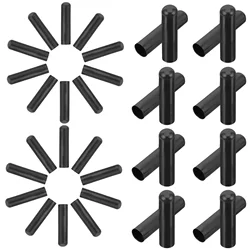 50pcs Shoelaces Tips Replacement Shoelace Aglets DIY Shoelaces Tips Replacement Shoelace End Materials Trouser Belt Tips NEW
