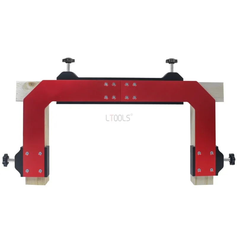 

Adjustable 16-24In Column Frame Fixture Aluminum Alloy Woodworking Bed Cabinet Frame Column Right Angle Fixing Frame Layout Tool