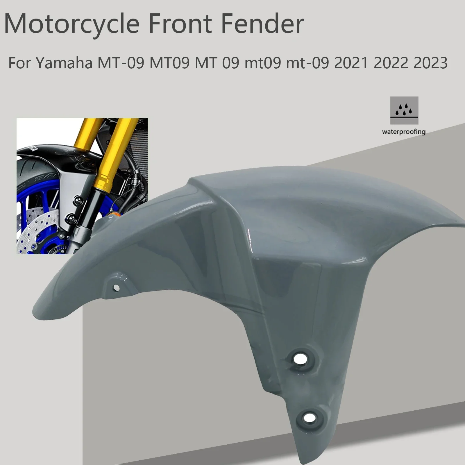 

Motorcycle Front Wheel Fender Mudguard Mudflap Splash Mud Guard Cover Fit For Yamaha MT-07 MT07 2018 2019 2020 2021 2022 2023