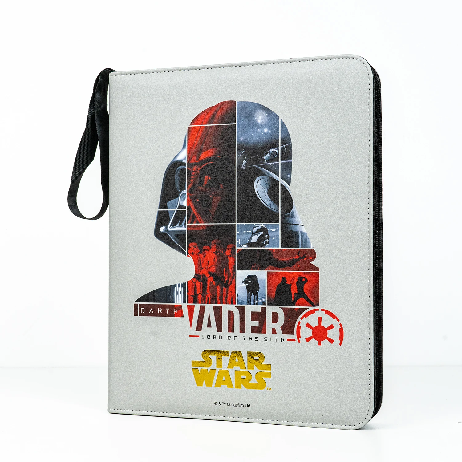 CARDFUN Starwar Collector Card Album 9 Pocket TCG Trading Card Binder Leather Cover Pocket Card Sleeves Anime Cartoon Vader