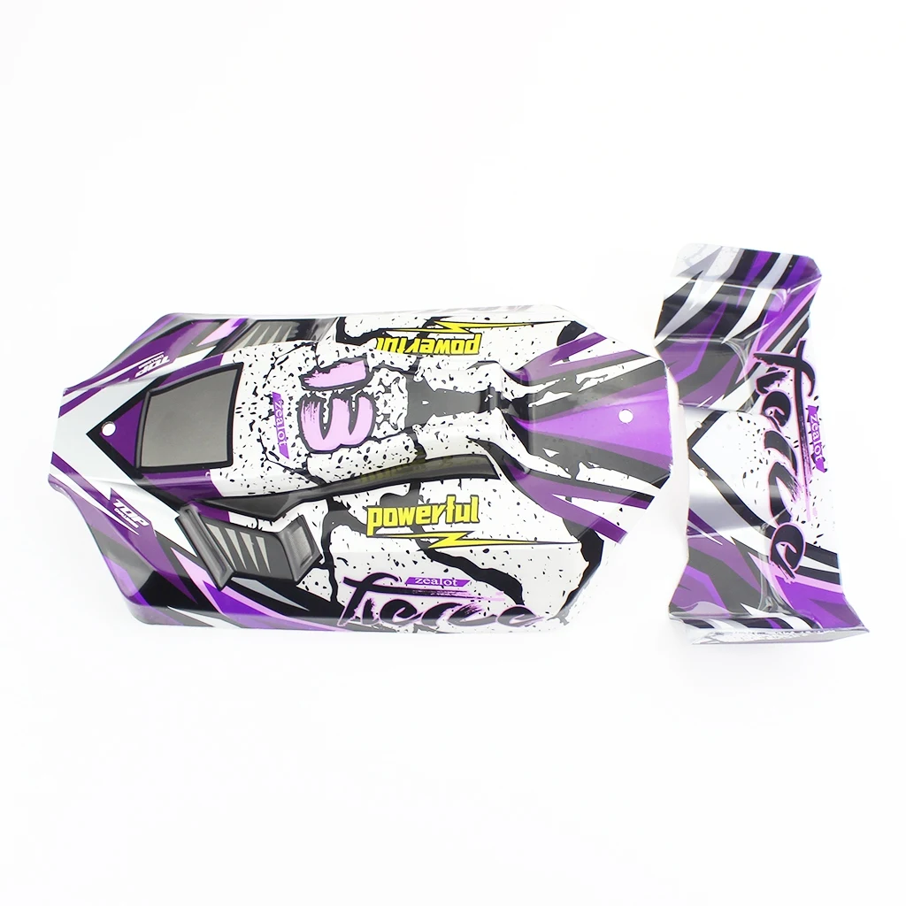 for Wltoys 124019 1/12 RC Car Upgrade Parts Car Body Shell Car Cover Tail Wing Spare Accessories image 3