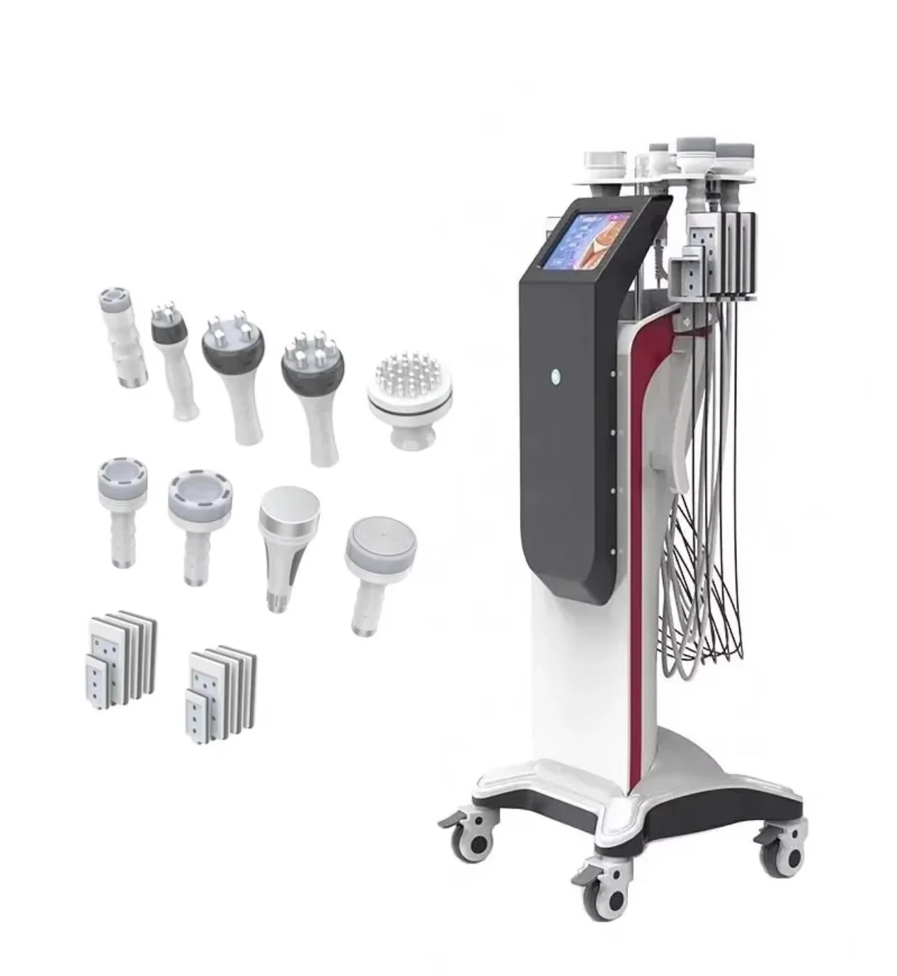 

Аппарат для коррекции фигуры 10 в 1: кавитация, липолазер, машина для похудения и коррекции фигуры.