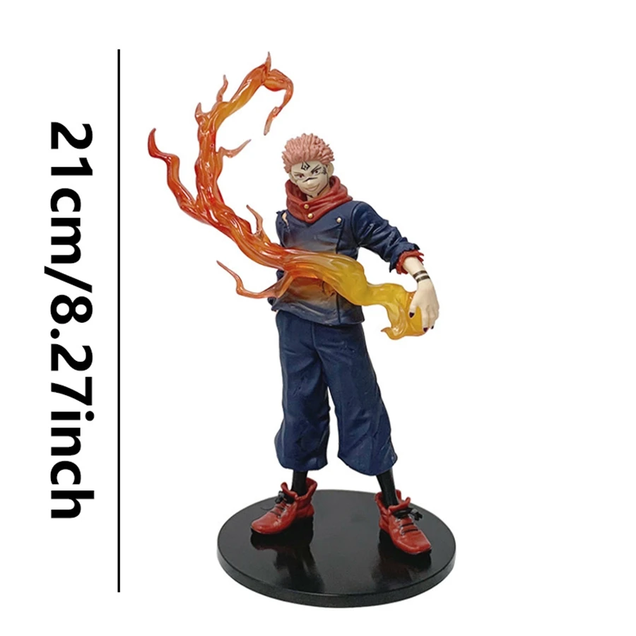 21cm Jujutsu Kaisen Anime-Figur Schurkinfigur Sukuna Actionfigur Satoru Gojo/Geto Suguru Figurine PVC Sammlermodell Puppe Spielzeug