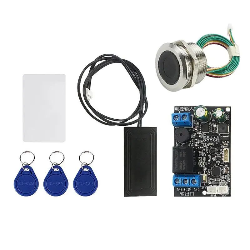 

-[A51I Digital]Mobile Phone Control Board Fingerprint IC Card DIY Relay Module 13.56Mhz Access Control Card Controller