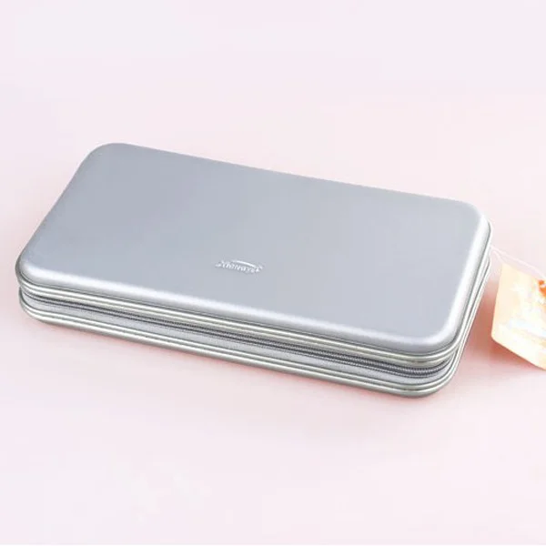 

Cd Storage Case Portable Grey Polyester Plastic Zipper Closure Cd Dvd Vcd Organizer 80 Disc Holder