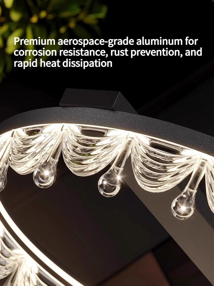 Ceiling Light LED Simple Modern Atmospheric Light Luxury Full Spectrum Eye Protection Room Lamp Use Suitable for Home Decoration
