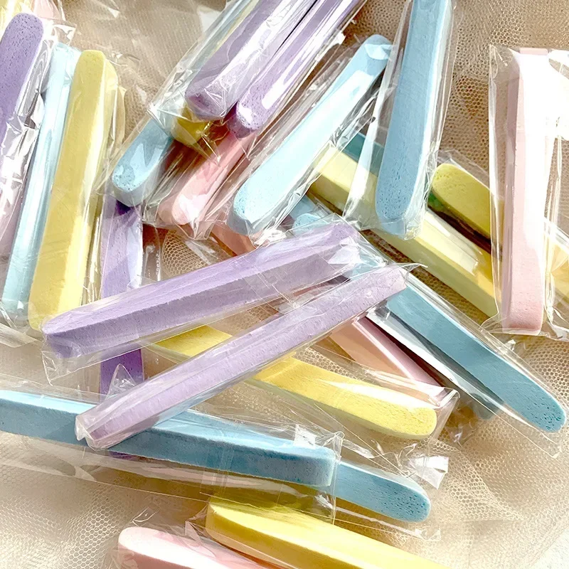 12/50PC compressé lavage du visage lavage visage éponge propre visage jetable poudre bouffée visage nettoyage coton tampon nettoyage beauté bande