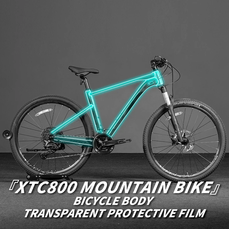 

For Giant XTC800 Mountain Bike Sticker - Frame Invisible Protective Film, mtb accessories, Waterproof