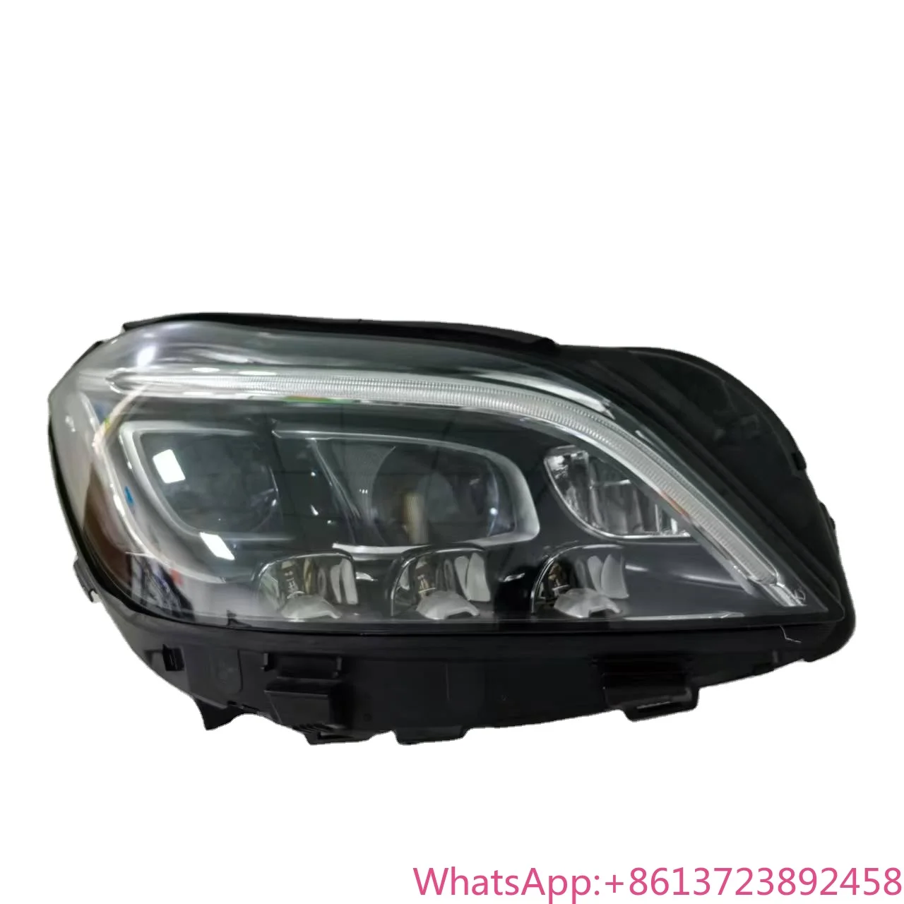 For High Quality 12V 6000K LED Headlight for 18-20 for Mercedes Benz CLS Class W218 Yellow White with 8000K Color Temperature