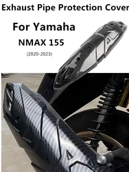For Yamaha NMAX155 NMAX 155 Exhaust Pipe Protection Cover Heat Shield Anti-Scalding Guard Motorcycle Accessories