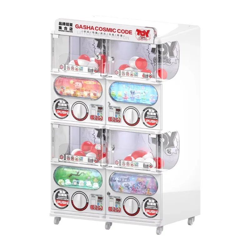 

DOZIYU Cosmic Code IV Capacity Big Gachapon hapon Toys Vending Machine QR Code Coin Credit Coin Operated Game