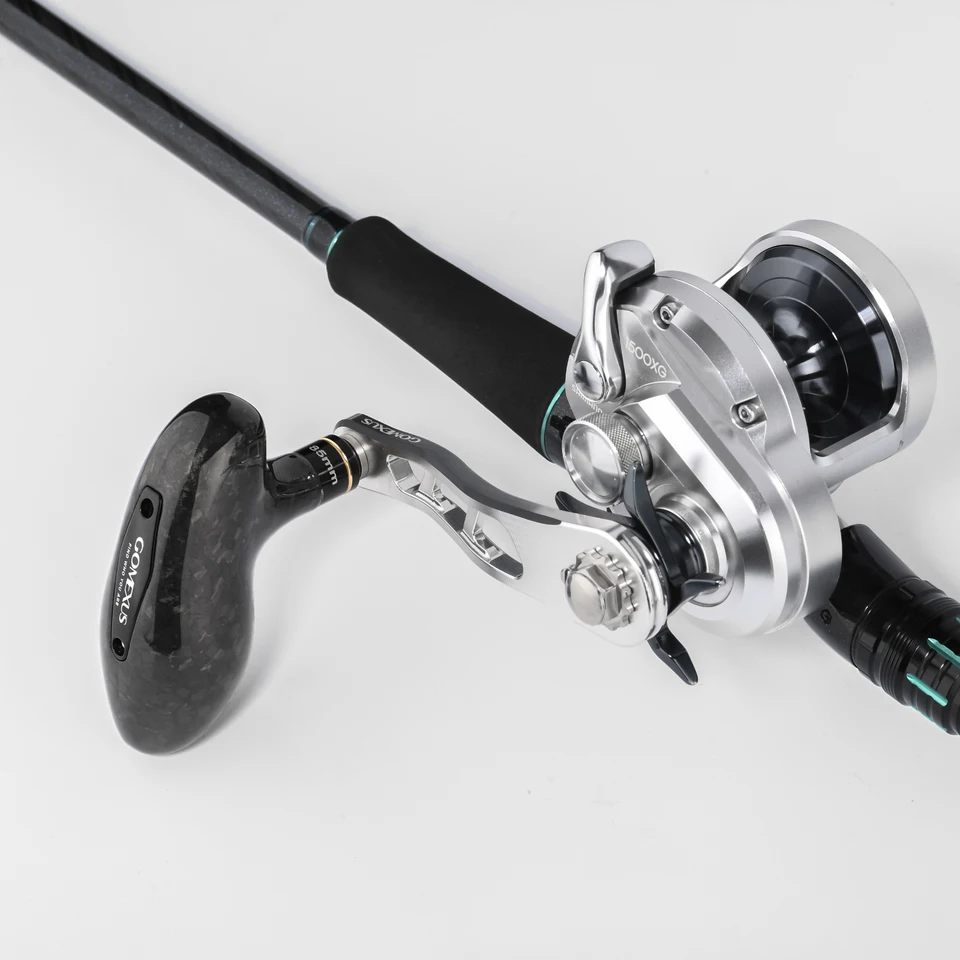Gomexus Power Handle 8x5mm for Shimano Tranx 300 400 Ocea Conquest