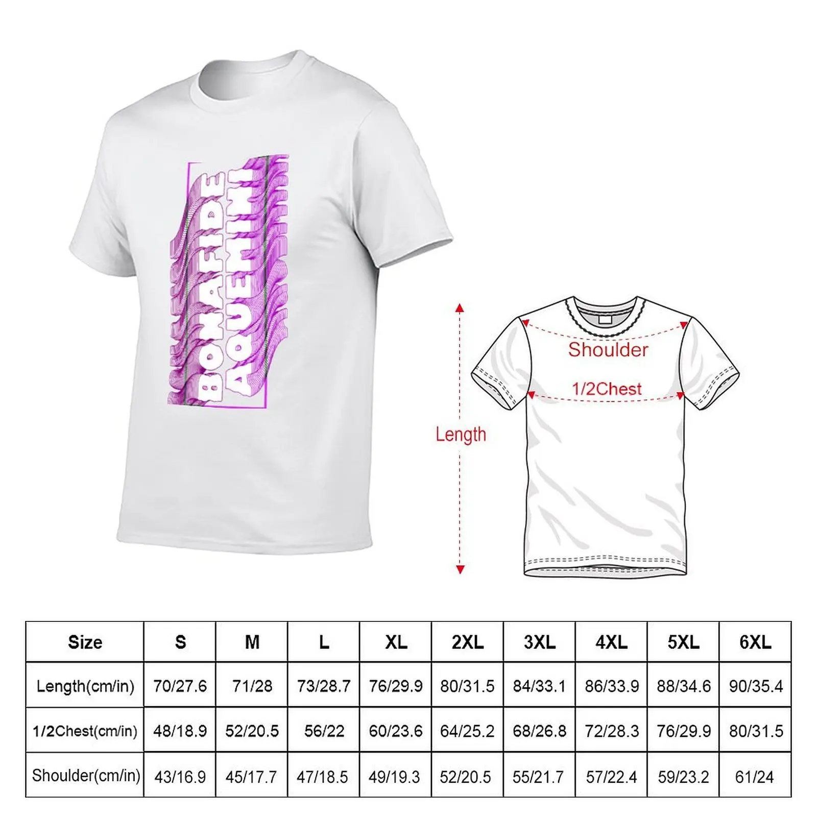 Bonafide Aquemini (Vertical) T-Shirt man t shirt designer t shirts for man pack cotton T-Shirt