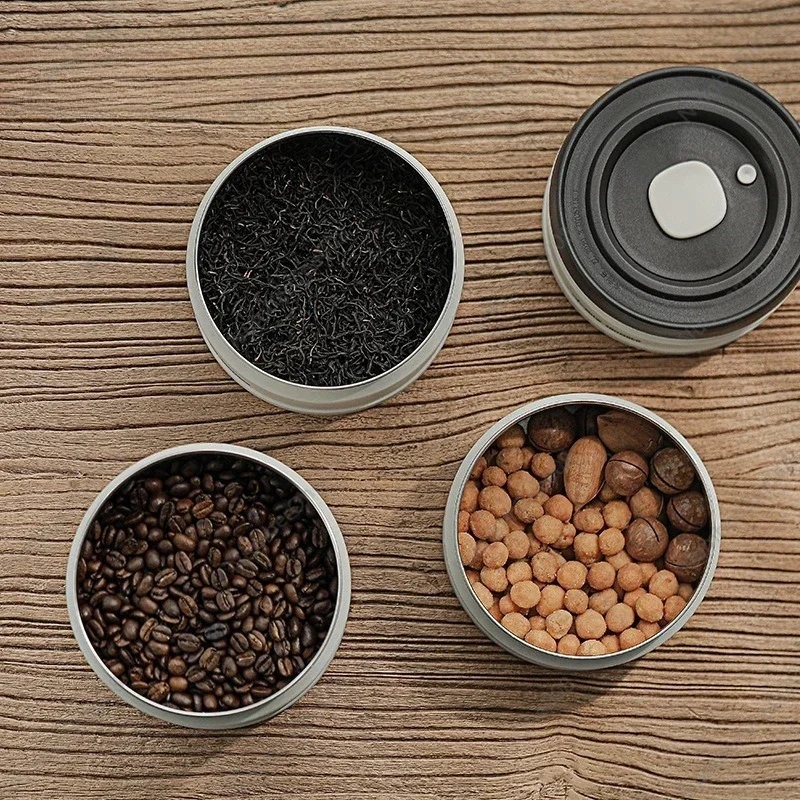 Suitable for MHW-3BOMBER Vacuum Sealed Tank, Stainless Steel Coffee Bean Powder Tea Storage Tank