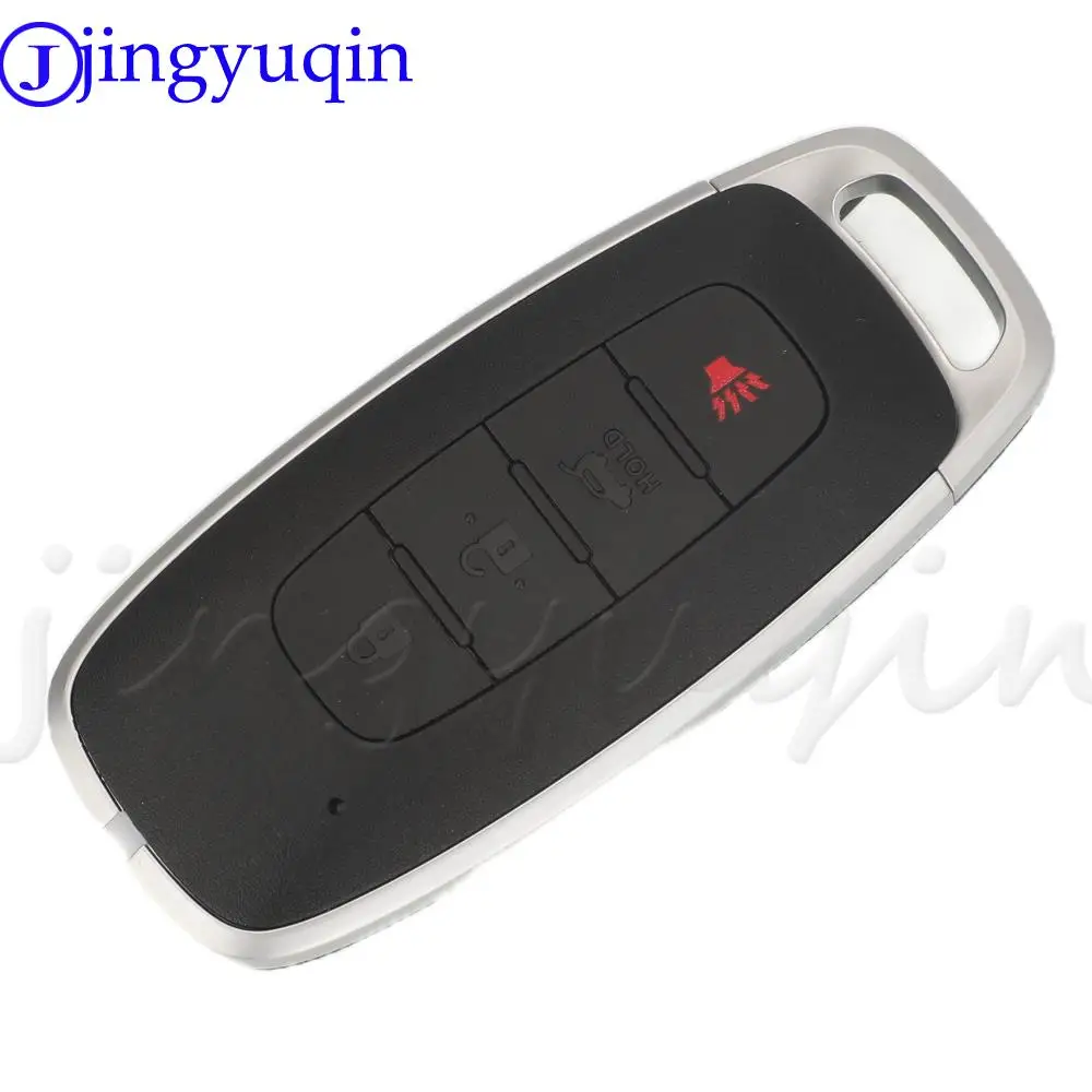 Jingyuqin S180146116 KR5TXPZ1 مفتاح السيارة الذكي عن بعد 433 ميجا هرتز 4A لنيسان فيرسا 2023 2024 السيارات 4BT الذكية بدون مفتاح فوب 285E3-6LY1A #2