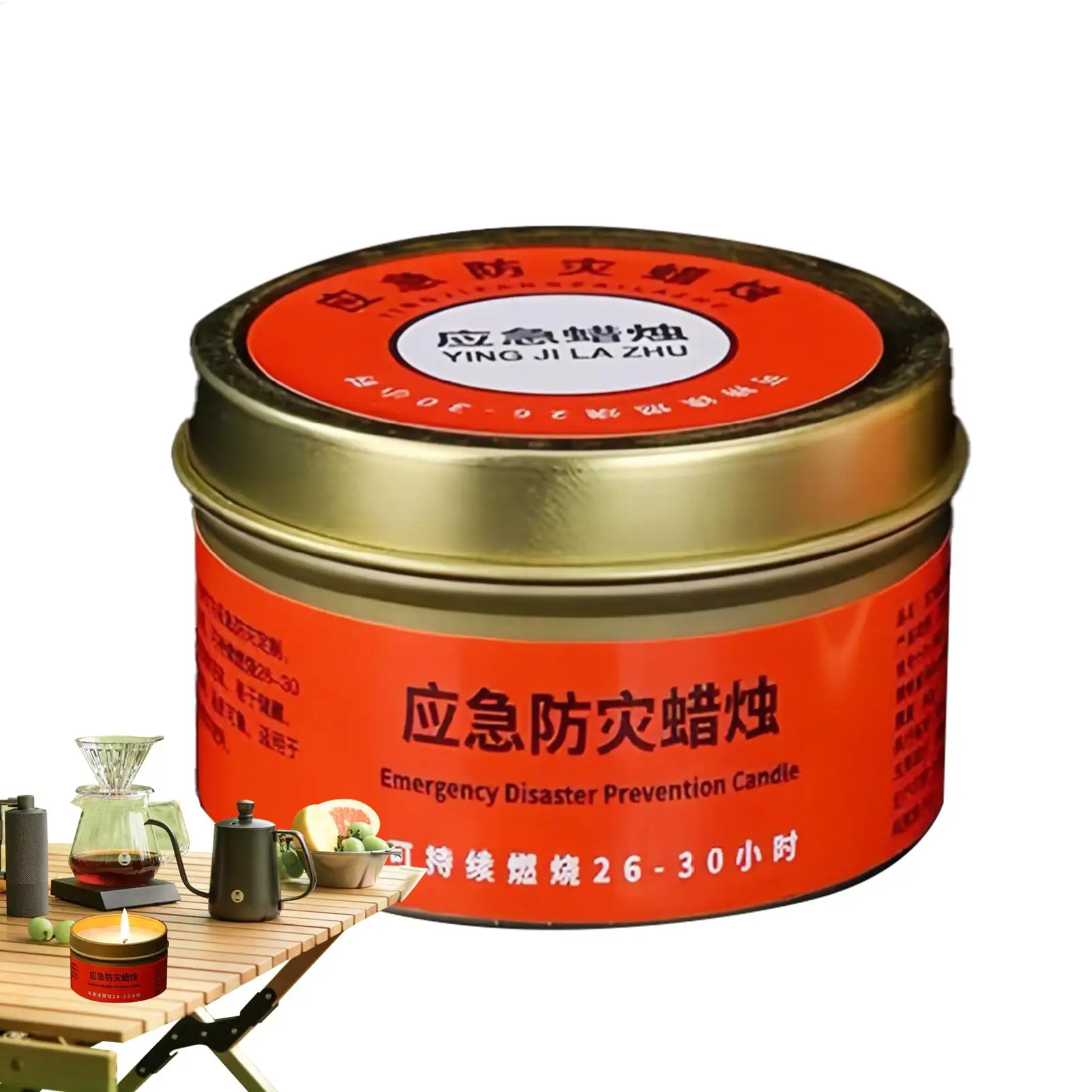 Long Burning Candles Windproof Candles Emergency Candles 30 Hour Light Long Lasting Survival Candle For Home Camping outdoor