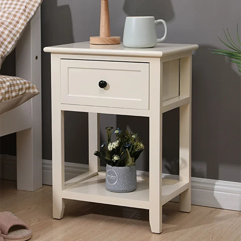 

Nightstand Furniture Bedroom Bedside Table Simple Solid Wood Mesita Denoche Dormitorio Korean Modern Simple Solid Wood Furniture