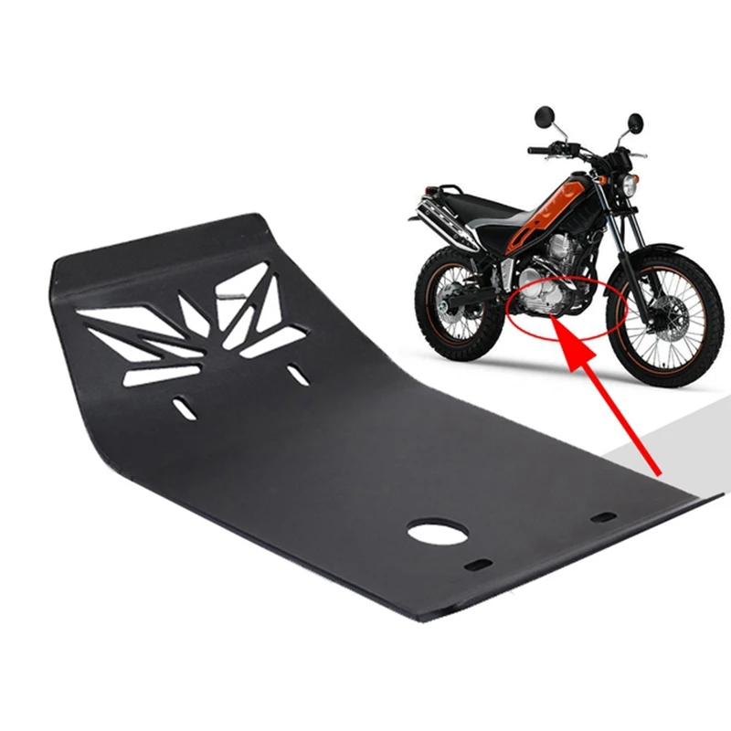 

Motorcycle Skid Plate Engine Guard Chassis Protection Cover Belly Pan For Yamaha Tricker XG250 Serow XT250