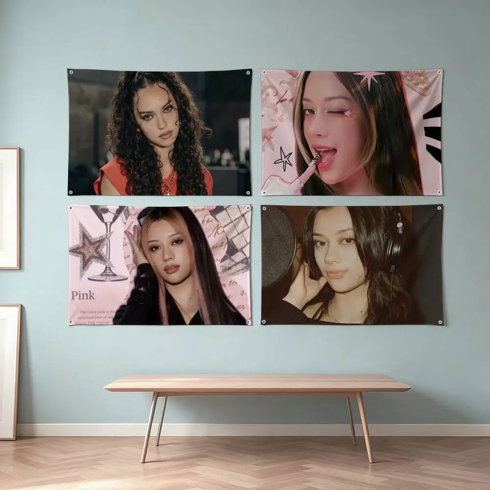 KATSEYE Megan Girl-Group Flag Suitable For Party Club Outdoor Interior Wall Decoration Banner Fans Gift