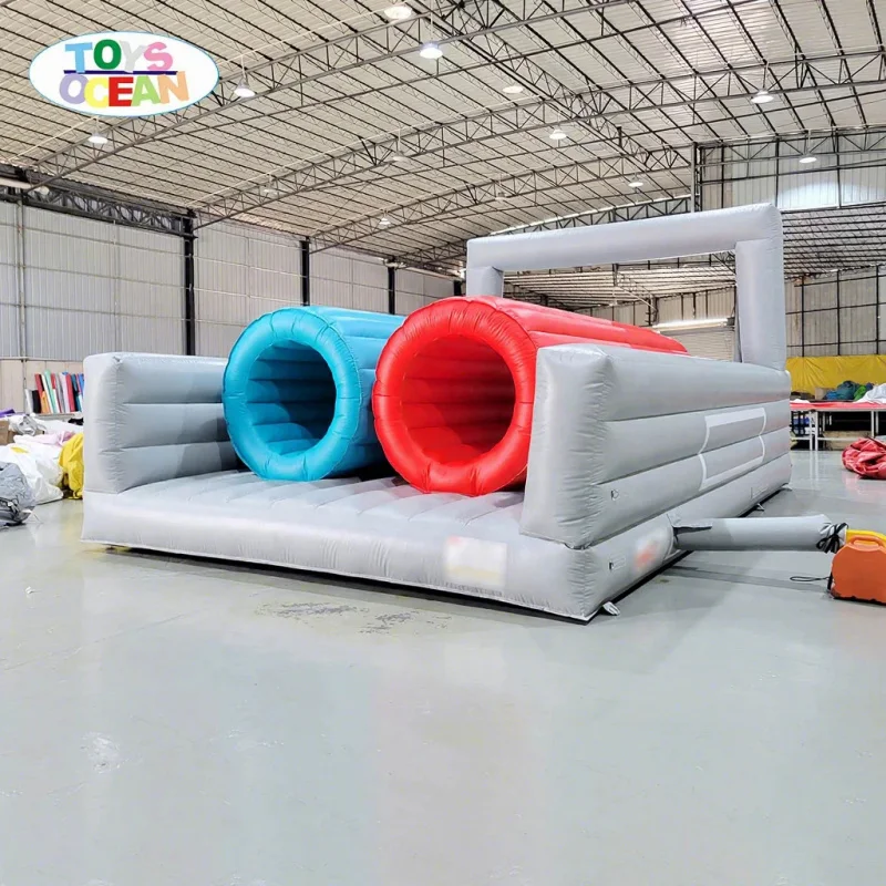 Custom High Quality Commercial Adult Sport Games Inflatable Water 5K Race Bouncer Obstacle Course Slide Bounce House