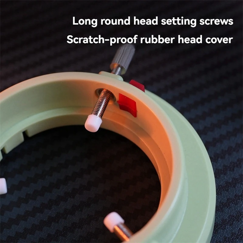 Adjustable 144 LED Ring Light Illuminator Lamp For Industry Stereo Microscope Lens Camera Magnifier Adapter US Plug