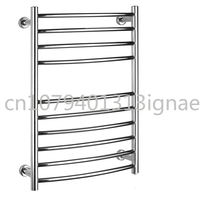 

Electric Towel Rack 304 Stainless Steel 45°C Constant Temperature 5min Heated Towel Rail Towel Warmer 520*750*125mm 110V/220V