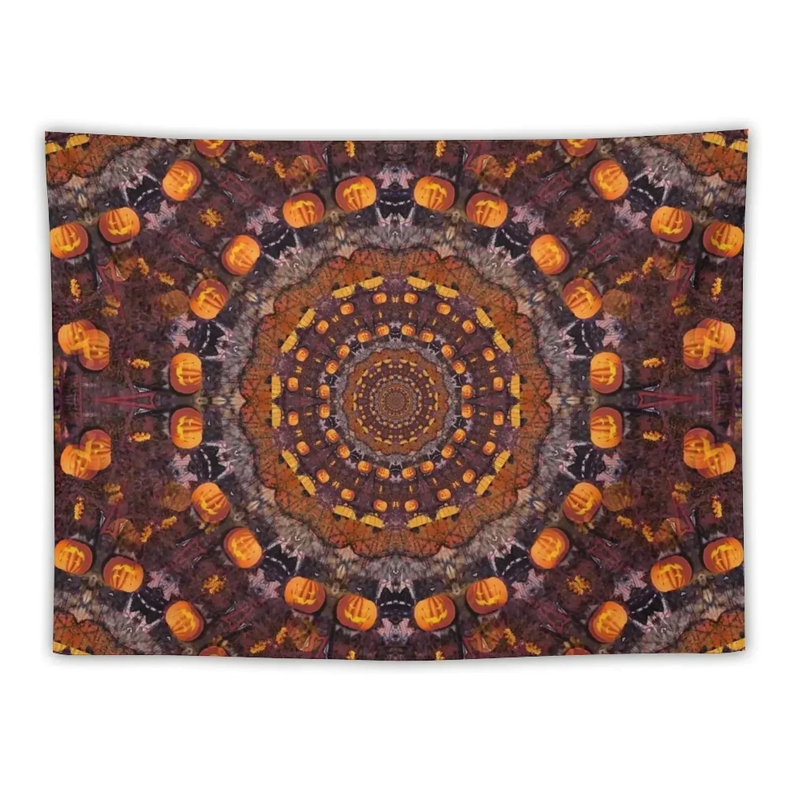 

Pumpkin Spice Tapestry Decorative Wall Mural On The Wall Wallpaper Wall Tapestries Tapestry