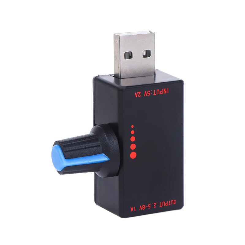 New 1Pc 5W DC5V2A Fan Induction Speed Controller With Switch USB Protection Type-C USB Laptop Cell Phone Cooling Fan Controller