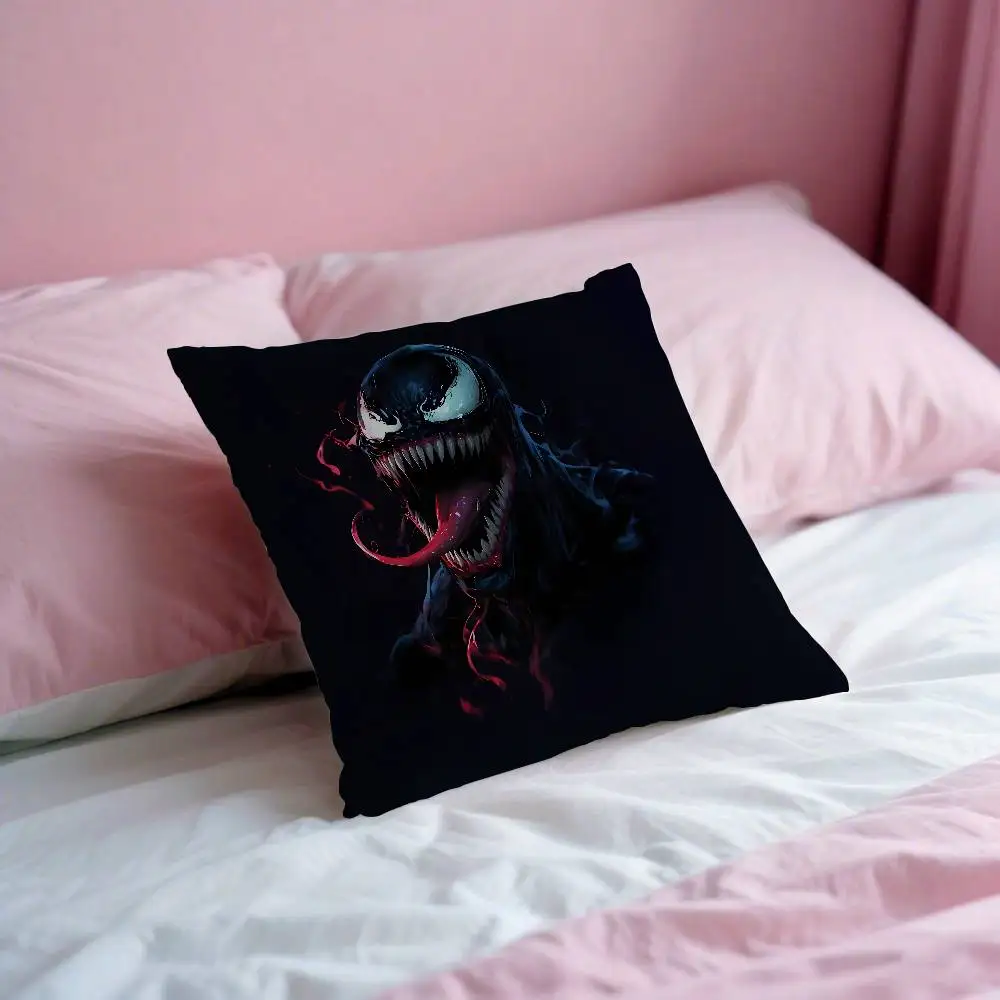 Classic-V-venom-S Movie Throw Pillow Covers Pattern Cushion Cover Suitable For Sofa Bedroom Car Pillow Cover