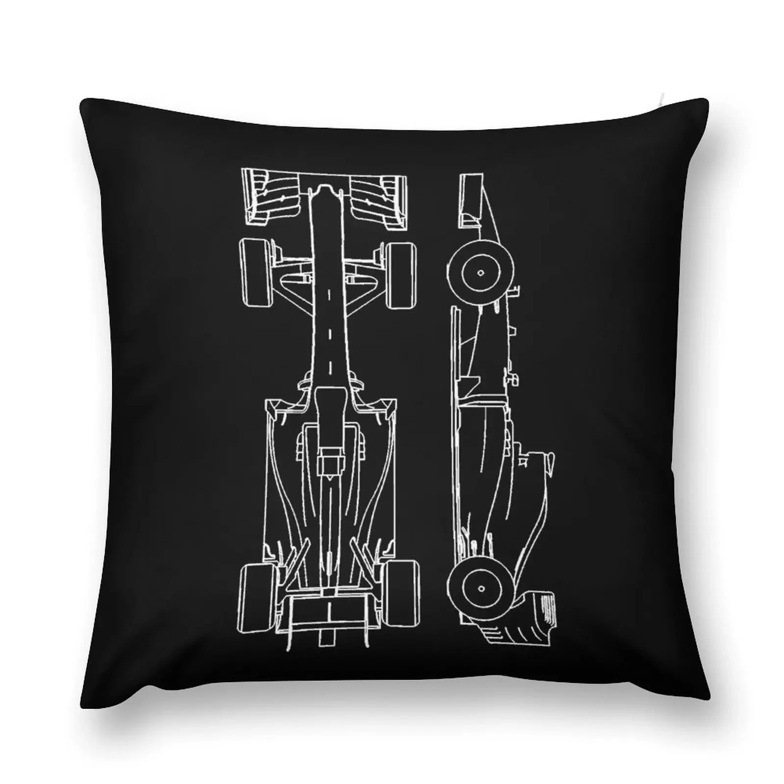 

F1 Race Car Throw Pillow christmas supplies Decorative Cushions For Luxury Sofa home decor items pillow