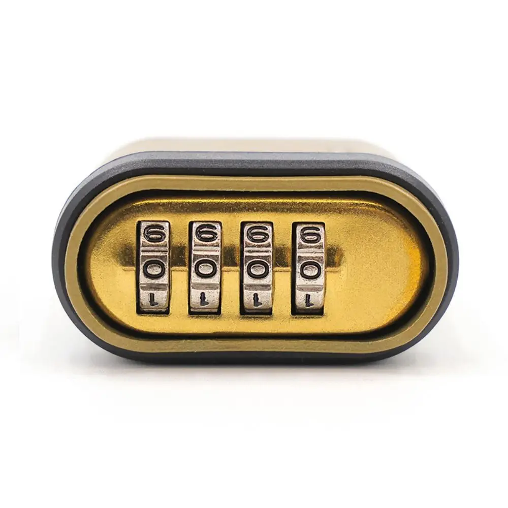 Stylish Zinc Alloy Heavy Duty Padlock With Password Waterproof Combo Locks 4-Digit Combination Lock Dorm