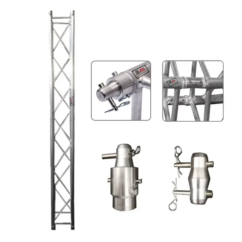 【High Quality】Aluminum Truss Lighting Stage Trade Show Booth Aluminum Truss System For Sale