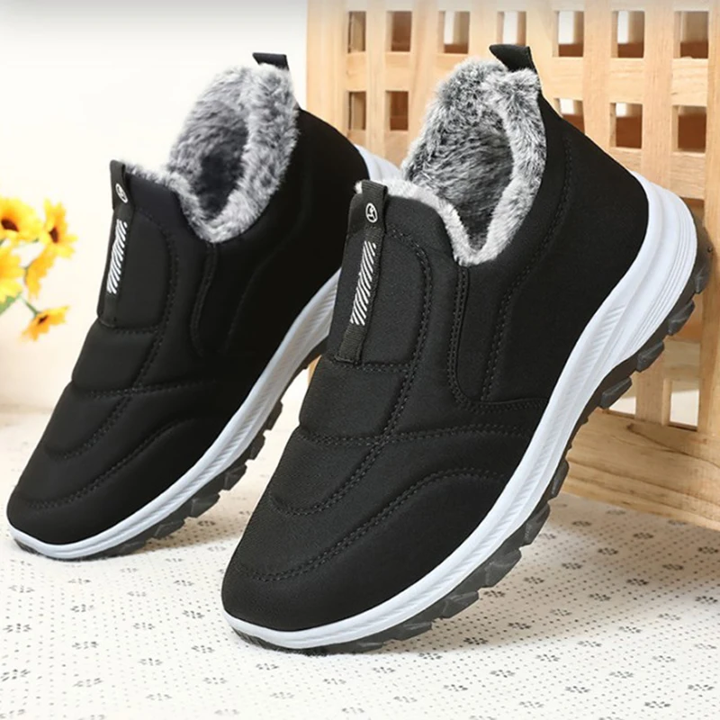 

2025 Winter New Men's Snow Boots Lightweight Comfortable Casual Ankle Boots Outdoor Breathable Shoes Men's Zapatos De Hombre