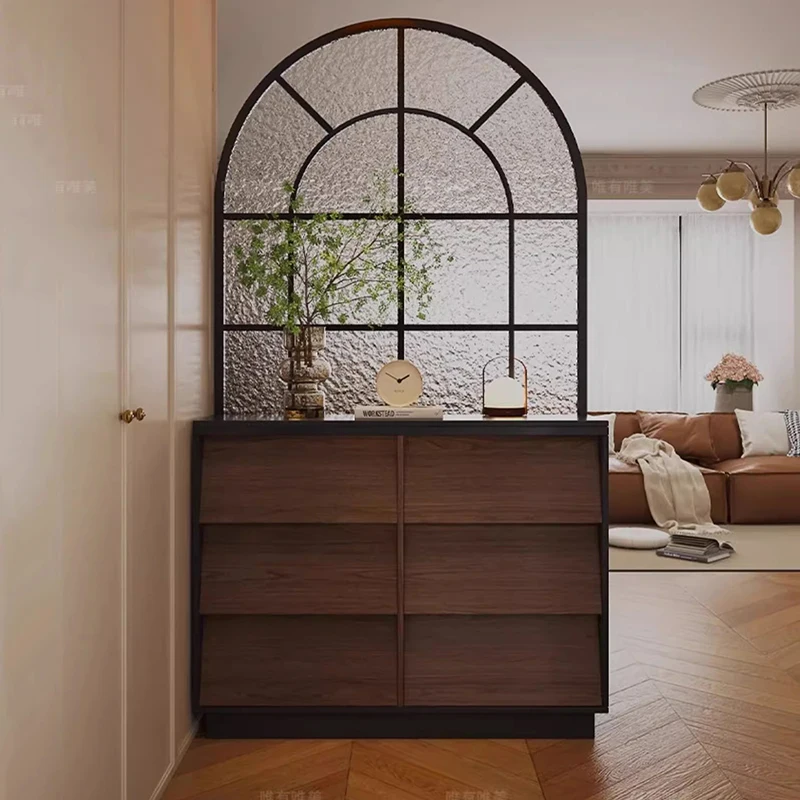 Luxury Mid Century Modern Cabinets Storage Bookshelf Display Living Room Cabinets Organizer Shoe Shelf Cajonera Trendy Furniture - Image 2