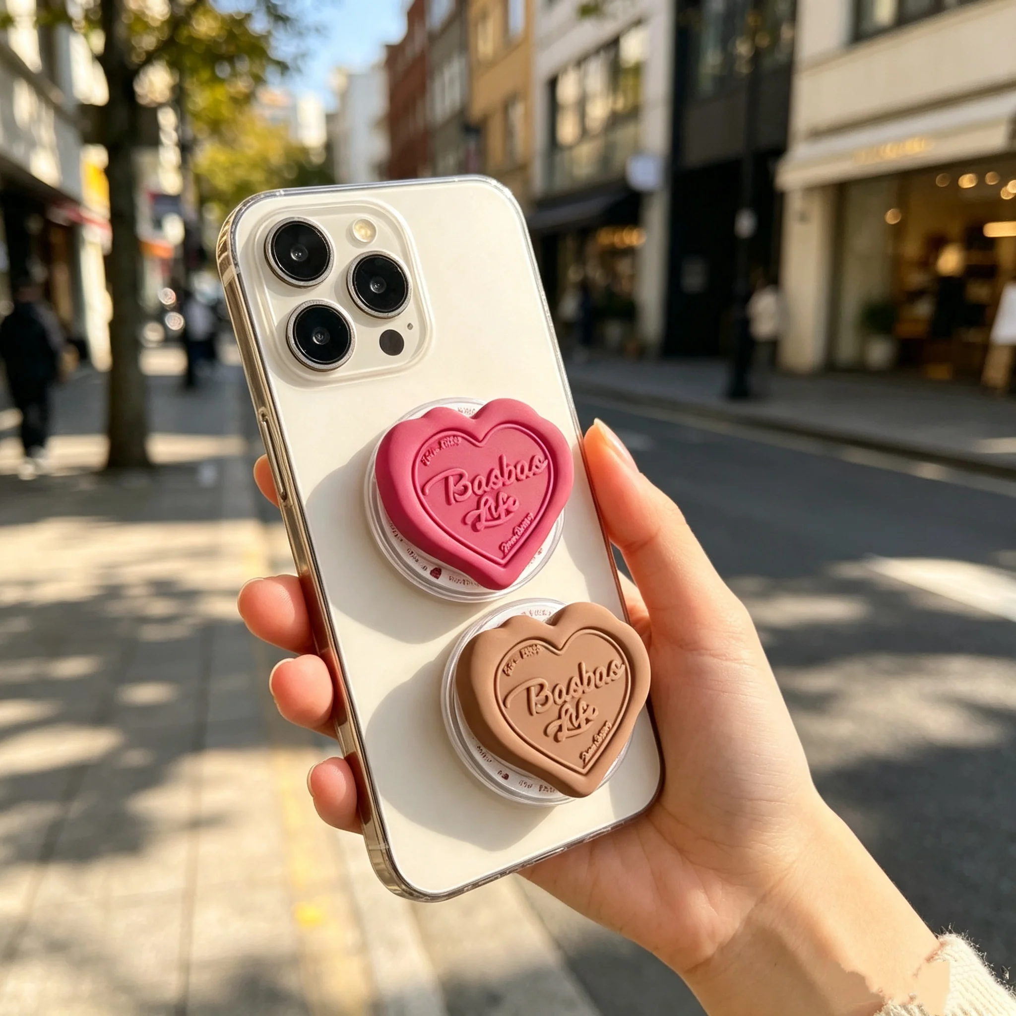 伸縮式スマホグリップスタンド シリコン製拡張可能なスマホポッ - Vintage Fashion Instagram のレビューと価格