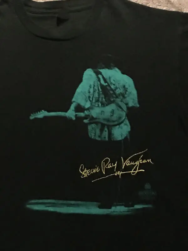 2001 stevie ray vaughan shirt danke schwarz unisex S-234XL ke081