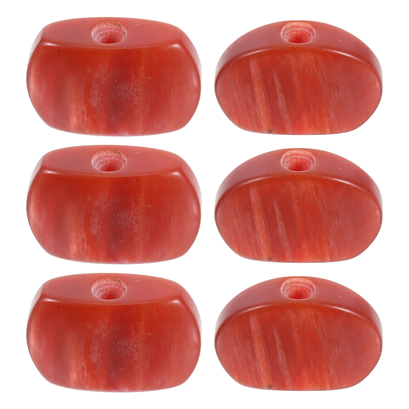

6 Pcs Guitar Accessories Tuning Peg Knobs Replacement Pegs Oval Keys Metal Handle