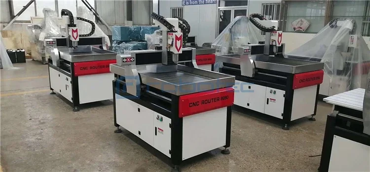 High Precision Desktop CNC Router Kit 1212 6090 Mini Milling Machine for Wood Engraving Soft Metal MDF Cutting - Cast Iron Build