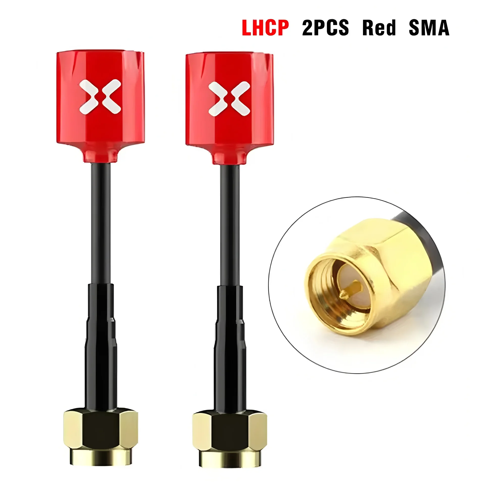 Foxeer Lollipop 4 Pro 5.8GHz RHCP FPV Antenna 2.5dBi High Gain Omnidirectional SMA