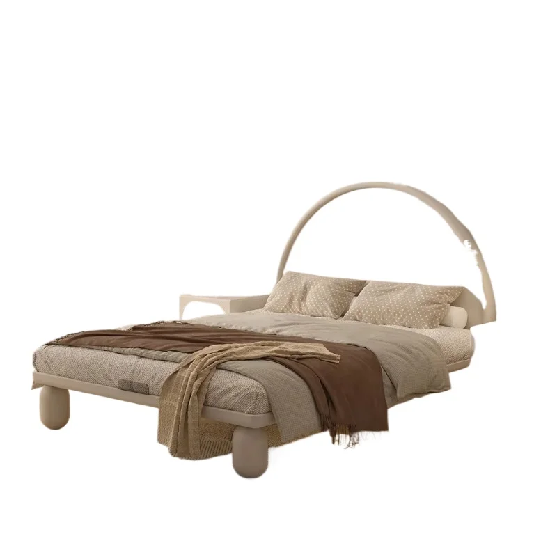 

Solid wood boy and girl single bed cream wind children's hanging bedroom children's bed