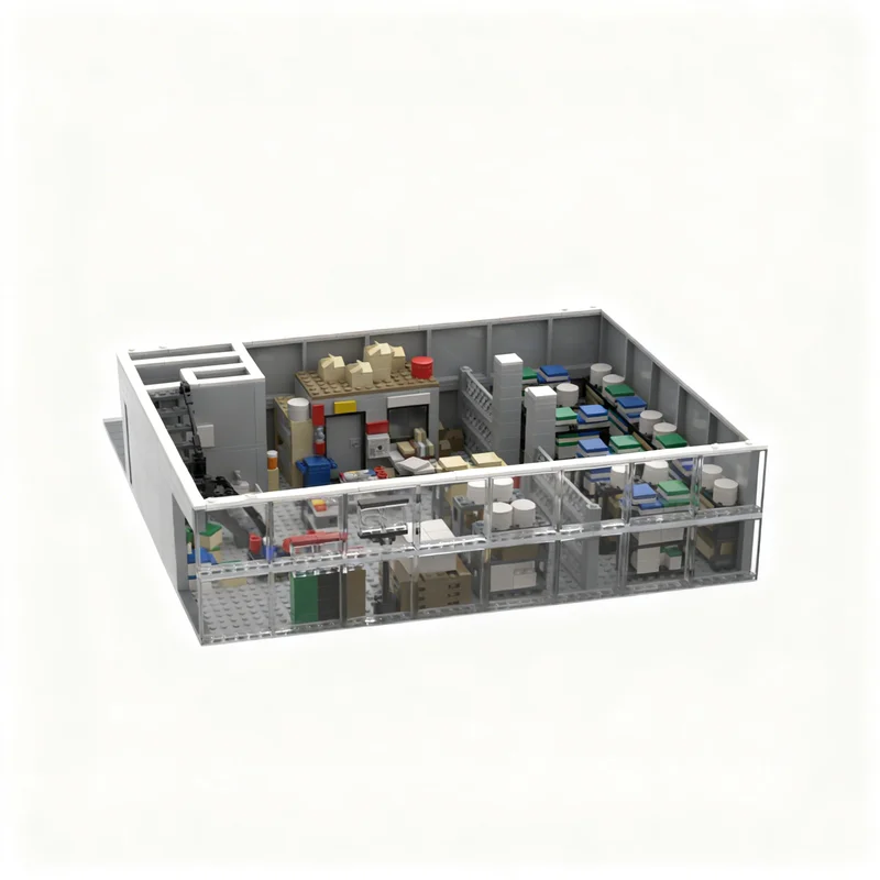 2613pcs MOC Complete Dunder Mifflin Building Compatible Model Toys Building Blocks Construction Christmas Gifts DIY Idea Kids