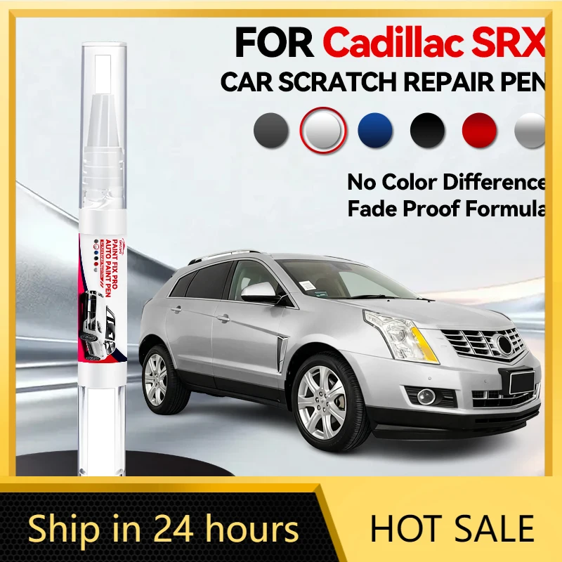 

Ручка-корректор для ремонта автомобильной краски Cadillac SRX, аксессуары для устранения царапин, цвета: Белый снег, Серый камень